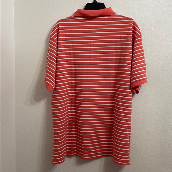 NWT Daniel Cremieux Dark Salmon + White & Gray Striped Men’s Shirt Size XXL - Picture 3 of 6